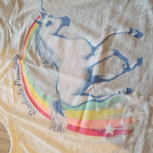 Justice brand, size 14/16, grey girls tank top. - Picture 2 of 3